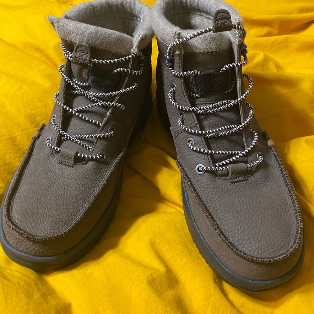 Hey Dude Bradley Boot Leather